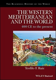 Cover of The Western Mediterranean and the World by Teofilo F. Ruiz