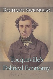 Cover of Tocqueville's political economy by Richard Swedberg