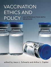 Cover of Vaccination Ethics and Policy by Arthur L. Caplan