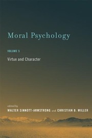 Front cover of Moral Psychology by Walter Sinnott-Armstrong