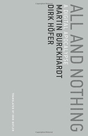 Cover of All and Nothing by Martin Burckhardt