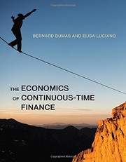 Front cover of The Economics of Continuous-Time Finance by Bernard Dumas