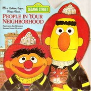 Front cover of People In Your Neighborhood (A Golden Super Shape Book) (Big Bird Beep Book) by Golden Books