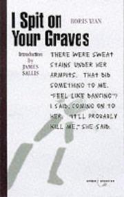 Front cover of J'irai cracher sur vos tombes by Boris Vian