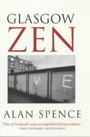 Cover of Glasgow Zen by Alan Spence