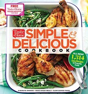 Cover of Taste of Home Simple & Delicious Cookbook by Editors at Taste of Home