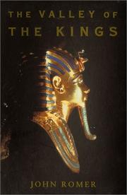 Front cover of Valley of the Kings by John Romer