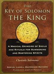 Cover of The Key of Solomon the King by S. L. MacGregor Mathers