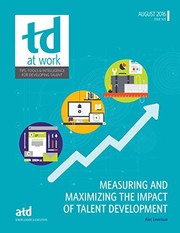 Front cover of Measuring and Maximizing the Impact of Talent Development by Alec Levenson