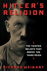 Cover of Hitler's Religion by Richard Weikart