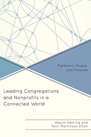 Front cover of Leading Congregations and Nonprofits in a Connected World by Hayim Herring