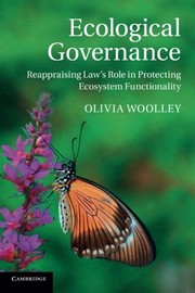 Cover of Ecological Governance by Olivia Woolley