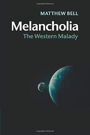 Cover of Melancholia by Matthew Bell