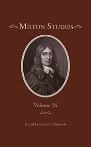 Cover of Milton Studies by Laura L. Knoppers