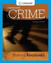Cover of Organized crime by Howard Abadinsky
