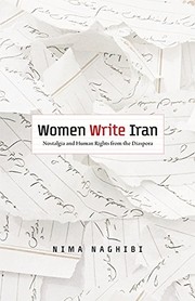 Front cover of Women Write Iran by Nima Naghibi