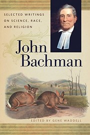 Cover of John Bachman by John Bachman