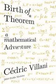 Cover of Birth of a Theorem by Cédric Villani