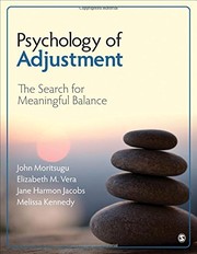 Front cover of Psychology of Adjustment by John N. Moritsugu