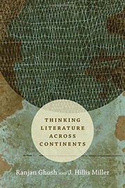Cover of Thinking Literature across Continents by Ranjan Ghosh
