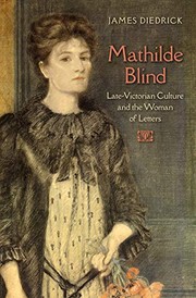 Cover of Mathilde Blind by James Diedrick