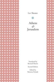 Cover of Athens and Jerusalem by Lev Shestov