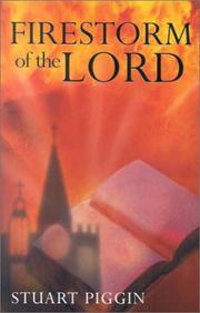 Cover of Firestorm of the Lord by Stuart Piggin