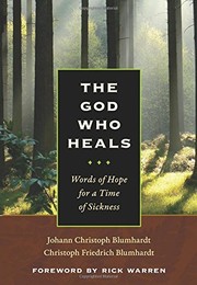 Front cover of The God Who Heals by Johann Christoph Blumhardt