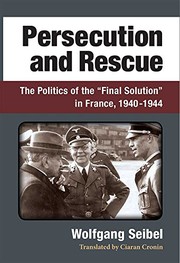 Front cover of Persecution and Rescue by Wolfgang Seibel