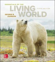 Front cover of Essentials of The Living World by George B Johnson Professor