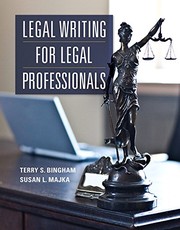 Front cover of Legal Writing for Legal Professionals by Terry Bingham