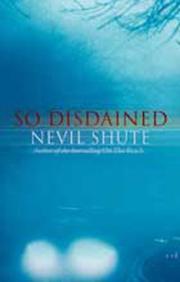 Cover of So Disdained by Nevil Shute