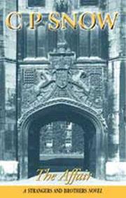 Front cover of Affair (Affair Hre) by C. P. Snow