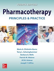 Cover of Pharmacotherapy Principles and Practice, Fourth Edition by Marie A. Chisholm-Burns