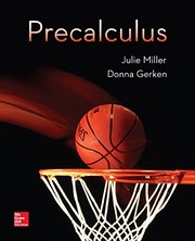 Cover of Precalculus by Julie Miller