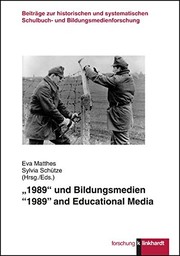 Front cover of "1989" und Bildungsmedien by Eva Matthes