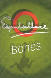 Cover of Bones by Edgar Wallace