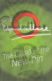 Front cover of The clue of the new pin by Edgar Wallace