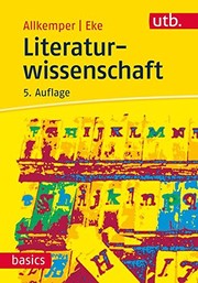 Front cover of Literaturwissenschaft by Gennadiĭ Nikolaevich Pospelov