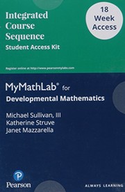 Cover of Developmental Mathematics : by Michael Sullivan III