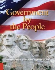 Front cover of Government by the people by David B. Magleby