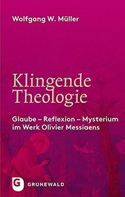 Cover of Klingende Theologie by Wolfgang W. Müller