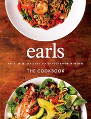 Cover of Earls The Cookbook by Jim Sutherland