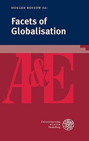 Cover of Facets of Globalisation by Holger Rossow