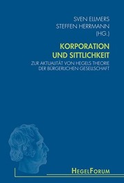 Front cover of Korporation und Sittlichkeit by Sven Ellmers