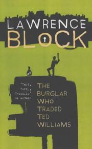 Front cover of The Burglar Who Traded Ted Williams by Lawrence Block