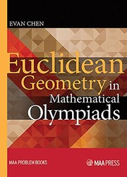 Cover of Euclidean Geometry in Mathematical Olympiads by Evan Chen