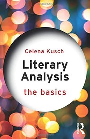 Cover of Literary Analysis by Celena Kusch