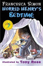 Cover of Horrid Henry's Bedtime by Francesca Simon