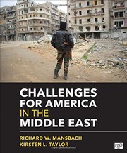 Front cover of Challenges for America in the Middle East by Richard W. (Wallace) Mansbach